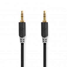 Laidas 3.5mm - 3.5mm stereo (K-K) 10m gold 